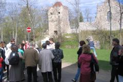 Sightseeing-gruppe-ruiner